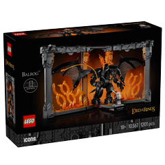 10367 Knižní zarážka: Pán prstenů – Balrog Obrázek k setu 10367