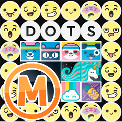 1051 DOTS Mystery box M Obrázek k setu 1051