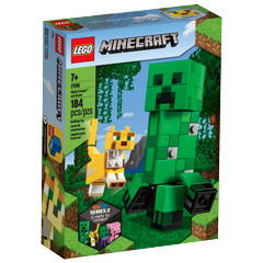 21156 Velká figurka: Creeper a Ocelot Obrázek k setu 21156