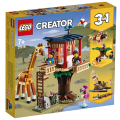 31116 Safari domek na stromě Obrázek k setu 31116