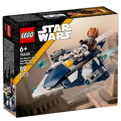 75400 Plo Koon a jeho jediská mikrostíhačka Obrázek k setu 75400