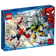 76198 Spider-Man a Doctor Octopus – souboj robotů Obrázek k setu 76198