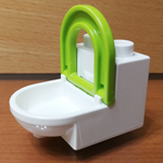 LEGO® DUPLO® Doplňky  88805018 Toaleta Obrázek k setu88805018