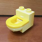 LEGO® DUPLO® Doplňky  88805018 Toaleta Obrázek k setu88805018