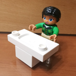 LEGO® DUPLO® Doplňky  88805074 Umyvadlo velké Obrázek k setu88805074