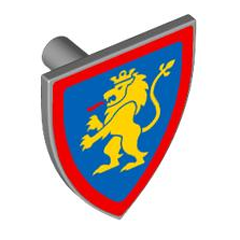 88909034 Štít lev v modrém poli Obrázek k setu 88909034